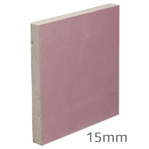 15mm Gyproc FireLine MR Plasterboard 1200x3000mm Fire and Moisture Resistant
